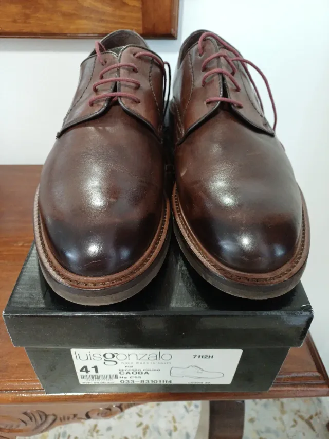 Zapatos de vestir piel becerro Talla 41