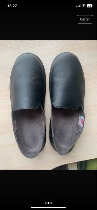 Zapatos hostelería negros