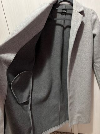 Cappotto Zara Grigio Donna