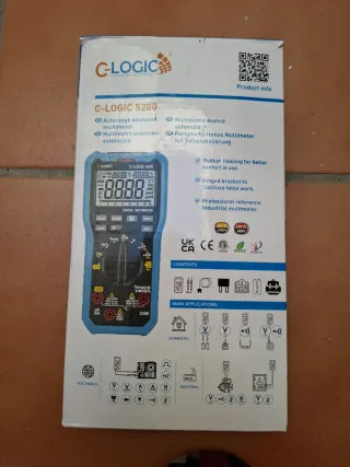 Multímetro Digital C-Logic 5200