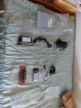 Unidad CD-ROM y Módulo Control Pantalla + Cableado