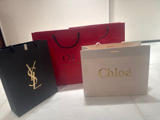 Bolsas de Carolina Herrera, YSL y Chloé