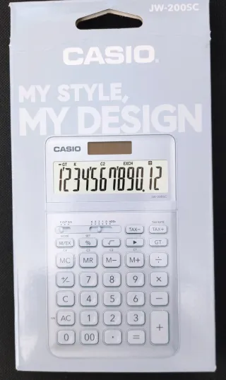 Calculadora Casio JW-200SC