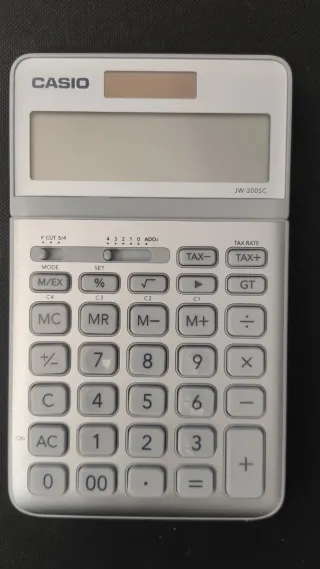 Calculadora Casio JW-200SC