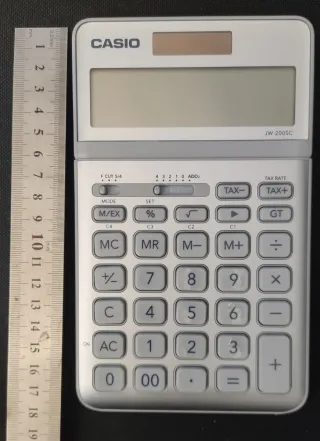 Calculadora Casio JW-200SC