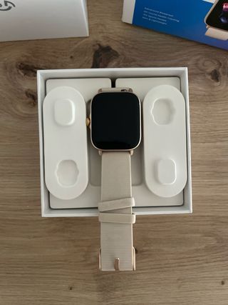 Amazfit GTS 3 Smartwatch Beige/Dorado