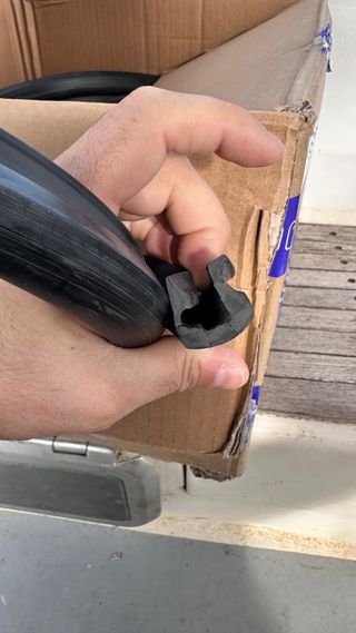 Cintón para barco de goma semiflexible