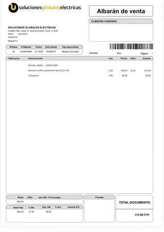 Cintón para barco de goma semiflexible