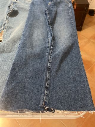 Pantalones vaqueros Zara azules
