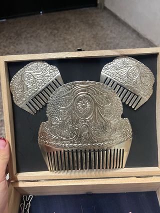 Peinetas Fallera Plata