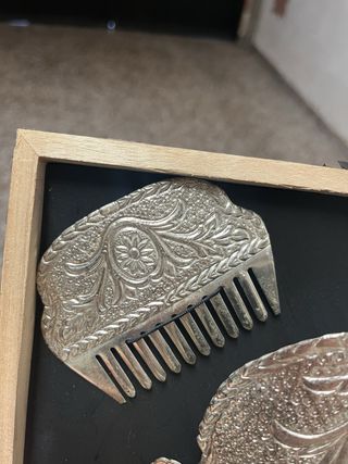 Peinetas Fallera Plata