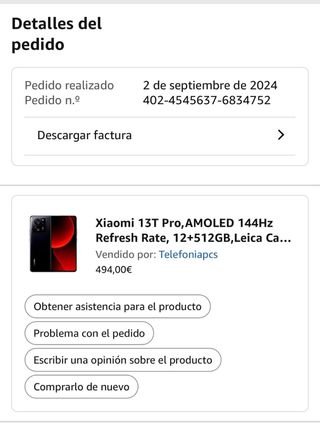 Xiaomi 13T Pro con Leica 512GB