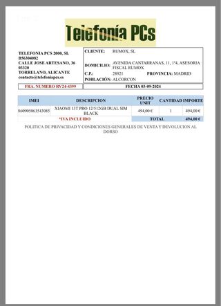 Xiaomi 13T Pro con Leica 512GB