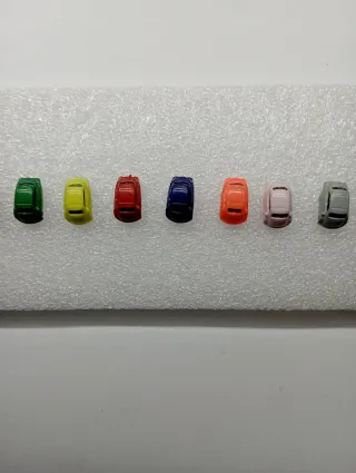 4 Coches BMW Isetta escala N