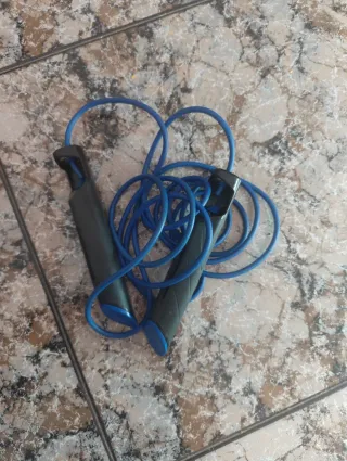 Comba de ejercicio azul