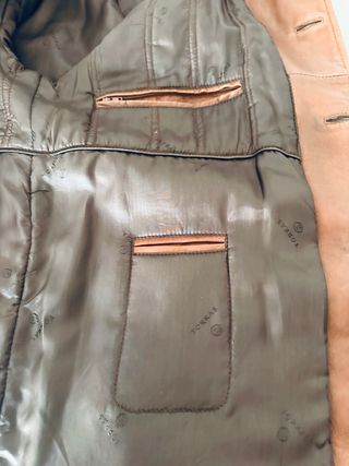 Chaqueta de piel Torras Marrón Hombre