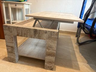 Mesa de centro madera estilo rústico