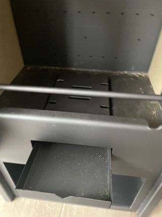 Estufa Juan Panadero Metal y Cristal