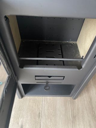 Estufa Juan Panadero Metal y Cristal