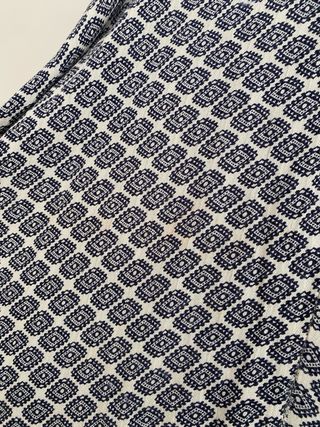 Vestido mini SHOWPO azul y blanco