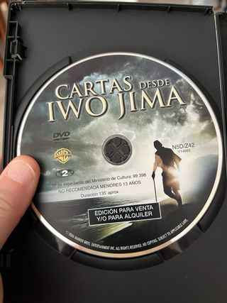 DVD Cartas desde Iwo Jima (Clint Eastwood)