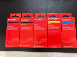 Pack 5 Cartuchos Canon CLI-551XL Compatibles