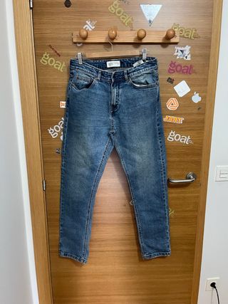 Pantalón vaquero azul hombre