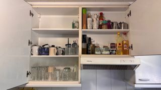 Muebles cocina con vitro y fregadero