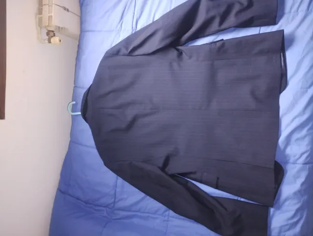 Traje Hombre Azul Oscuro Zara