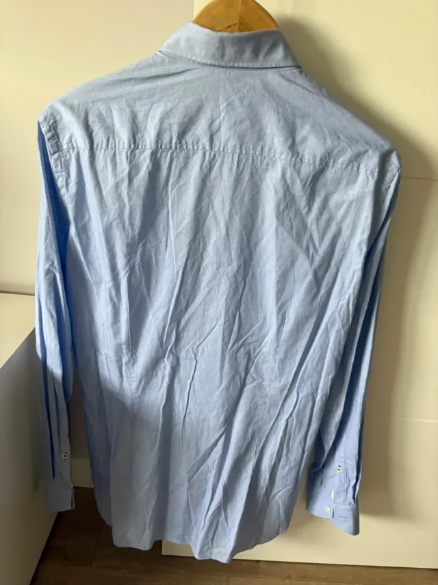 Camisa Mango Azul Talla M