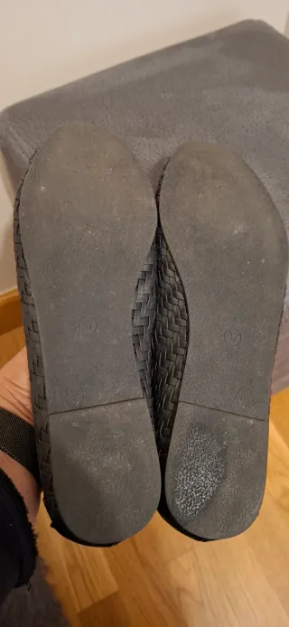 Bailarinas de mujer, color negro, talla 37