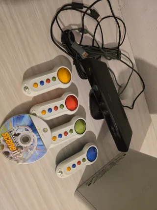 Xbox 360 con Kinect y mandos