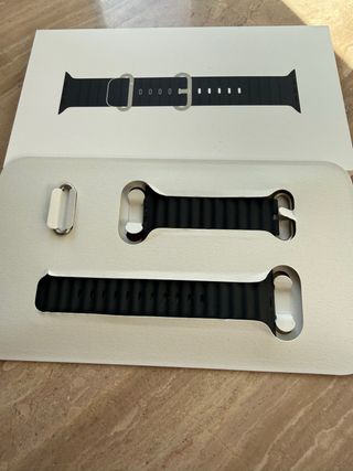 Correa Ocean Band Apple Watch Ultra Negra