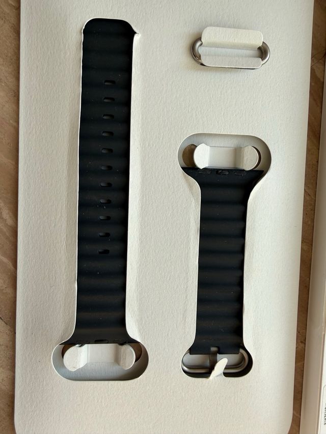 Correa Ocean Band Apple Watch Ultra Negra