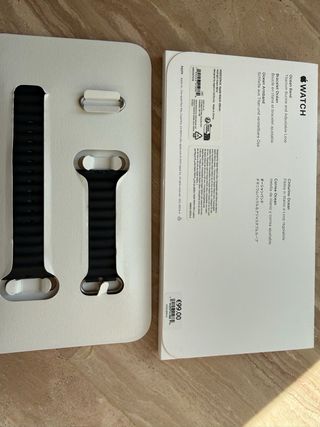 Correa Ocean Band Apple Watch Ultra Negra