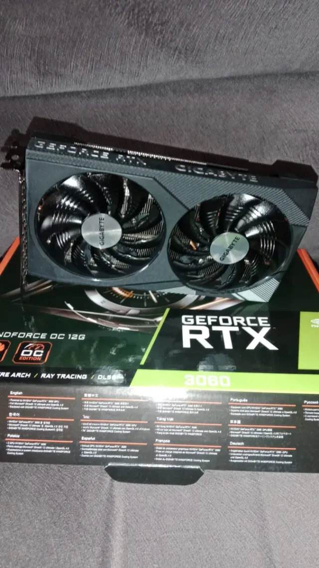 Tarjeta Gráfica Gigabyte RTX 3060 12GB