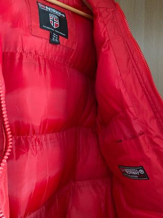 Chaquetón Geographical Norway Rojo
