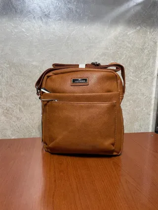 Borsello uomo Charro marrone nuovo