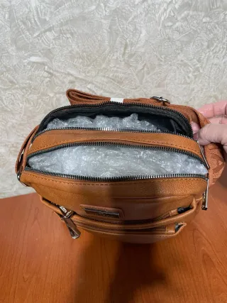 Borsello uomo Charro marrone nuovo