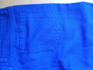 Jeans uomo strappati blu taglia M