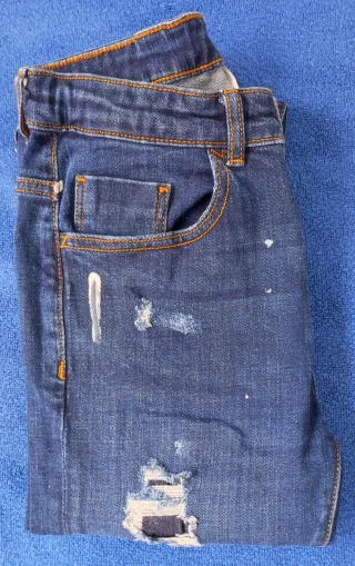 Vaquero pitillo elástico Zara Boys.