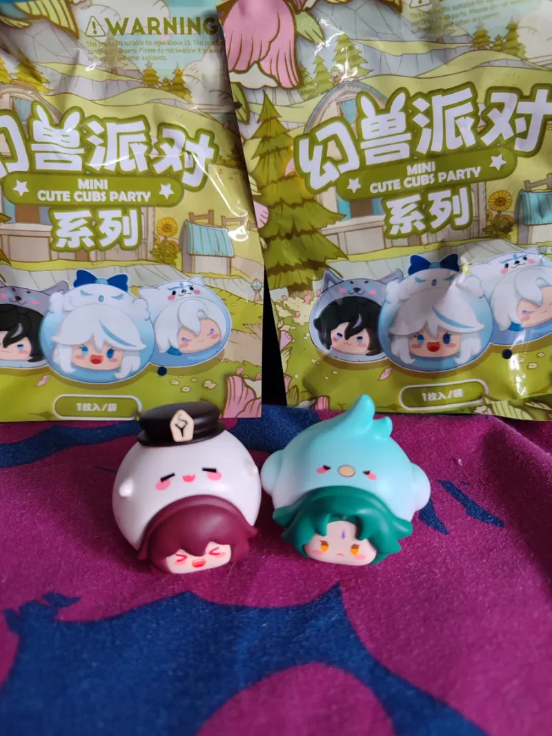 Imagen de Pack Figuras Hu Tao Xiao Genshin Impact