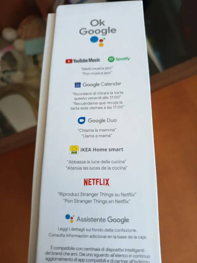 Google Nest Mini di seconda generazione