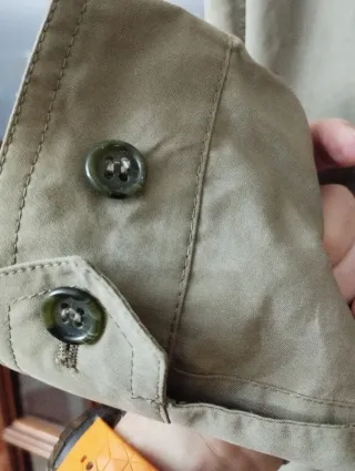 Chaqueta Burberry entretiempo Beige/Verde