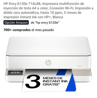 Impresora HP Envy 6120e Multifunción