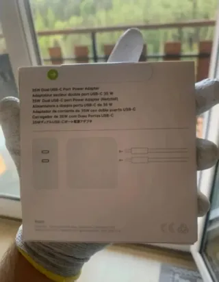 Caricabatterie Dual iPhone da 35W