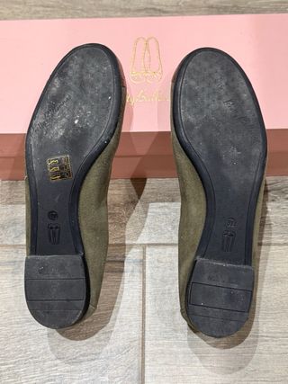 Bailarinas Pretty Ballerinas Marrón y Dorado