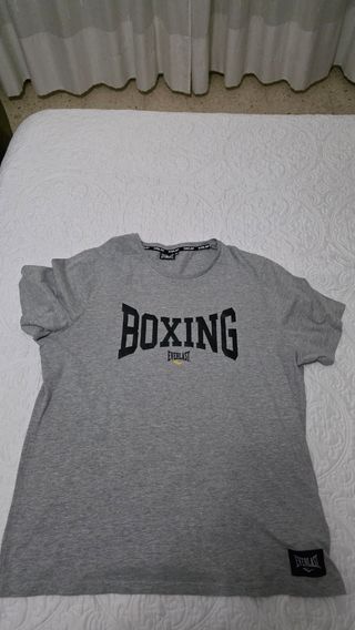 Camiseta Boxeo Everlast Talla 2XL Gris