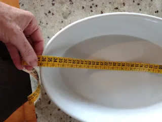 Pirofila in ceramica bianca