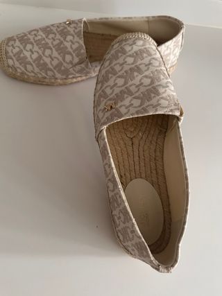 Alpargatas Michael Kors Beige